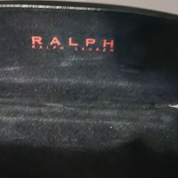 Ralph Lauren hard shell eyeglass case Red lettering - Picture 2 of 9